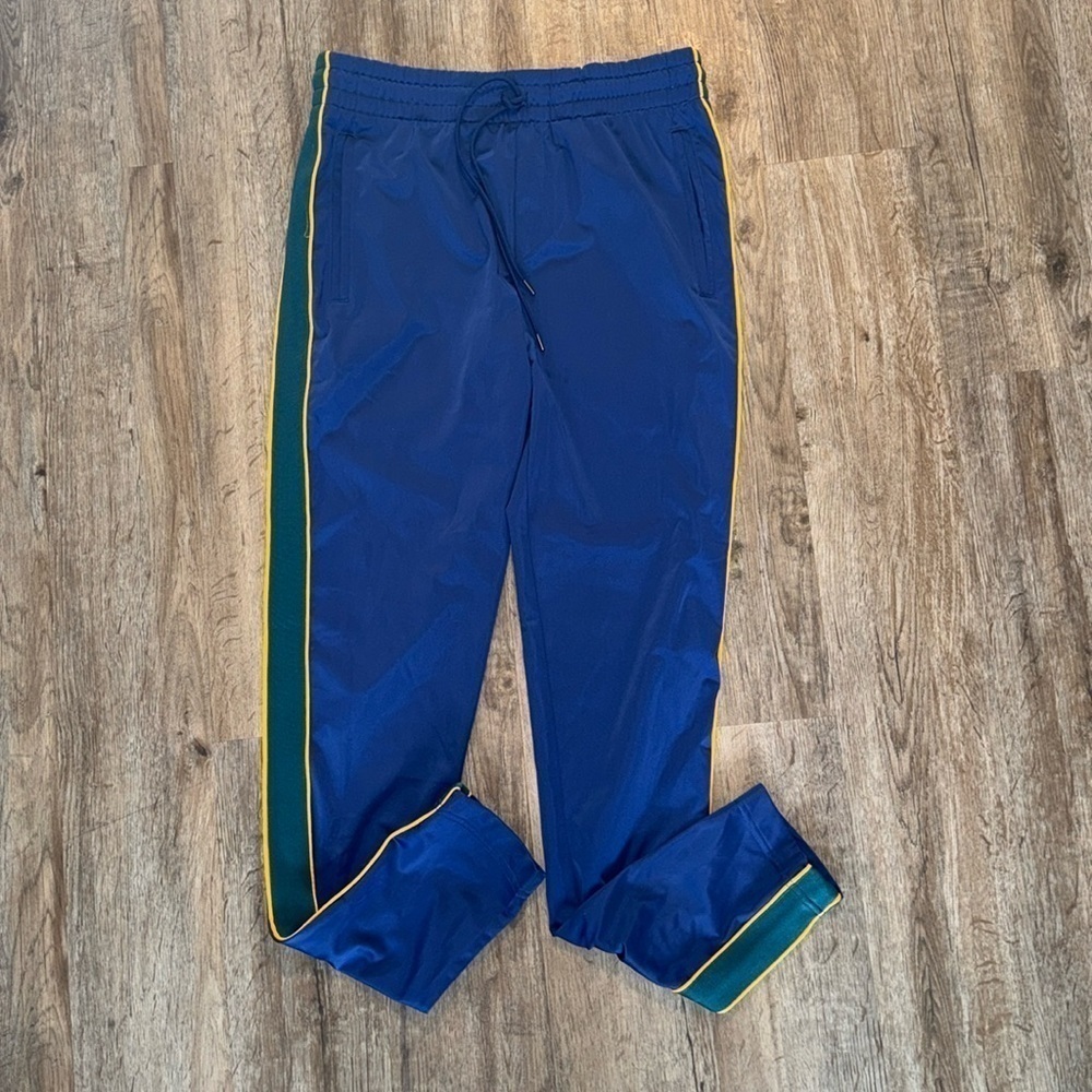 LCKR MENS BRIGHT BLUE ATHLEISURE JOGGERS (M)
